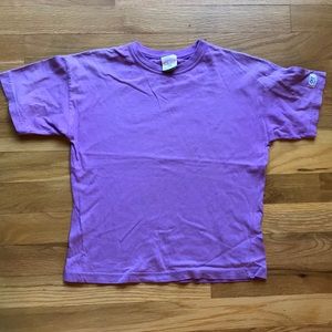 United Colors of Benetton Purple Short Sleeve Tee